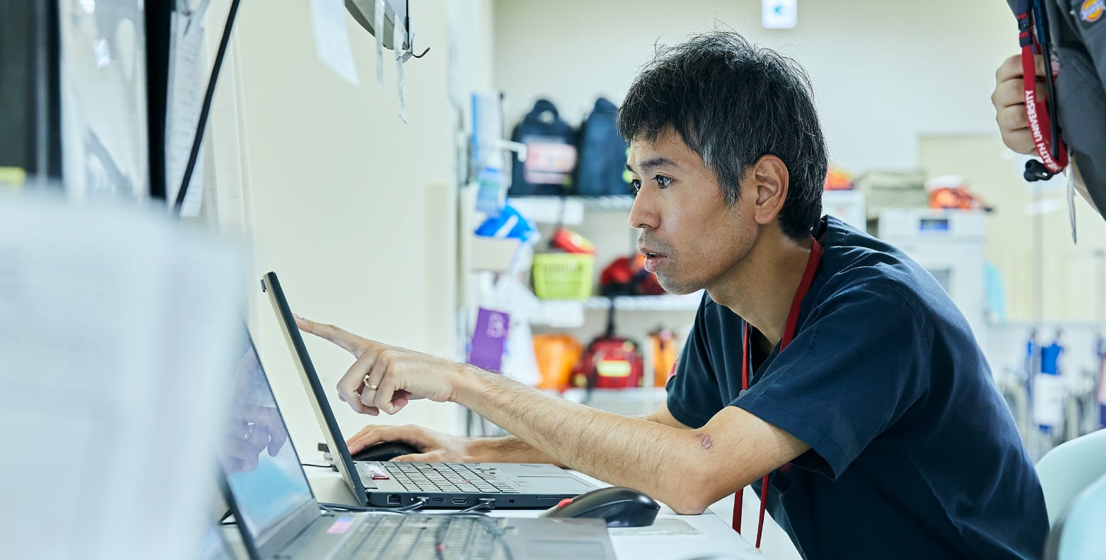 ER部門 助教 植田 秀樹