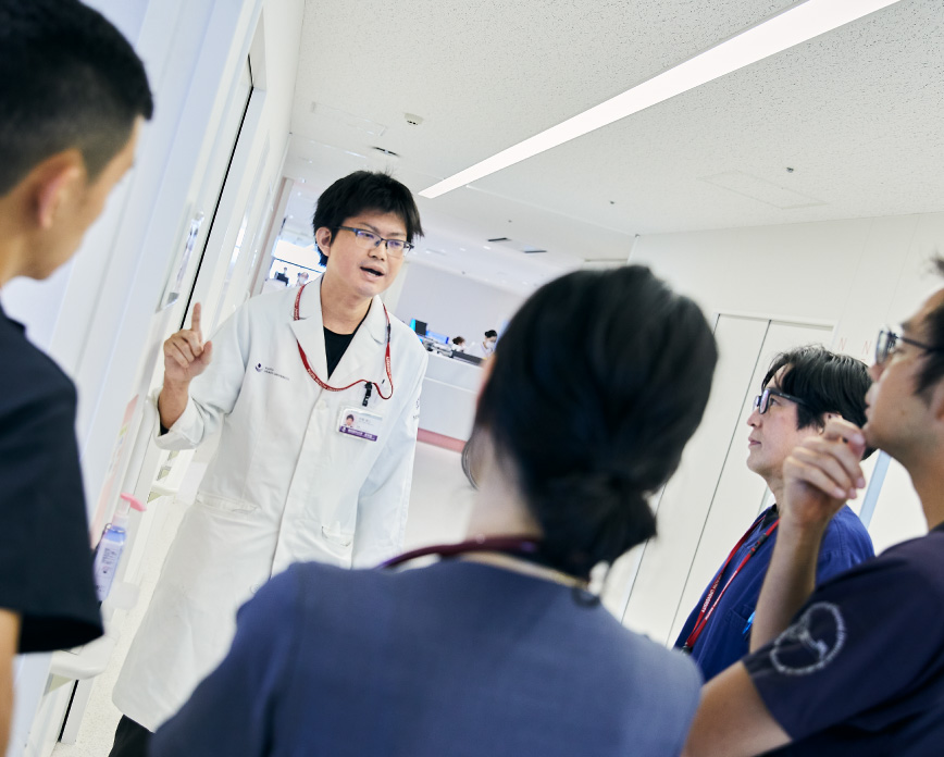 岡崎医療センター 救急科専門医　風景